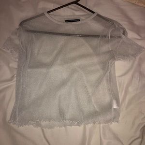 Brandy Melville Mesh Top
